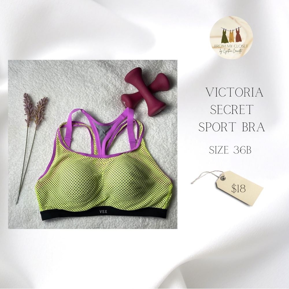 ♻️DISPONIBLE ♻️ 
✨🍂PRE-LOVED VICTORIA SECRET Sport Bra 🍂✨